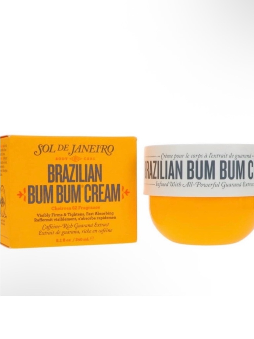 Sol de Janeiro Brazilian Bum Bum Cream - Cheirosa 62 Large Tub NIB NWT